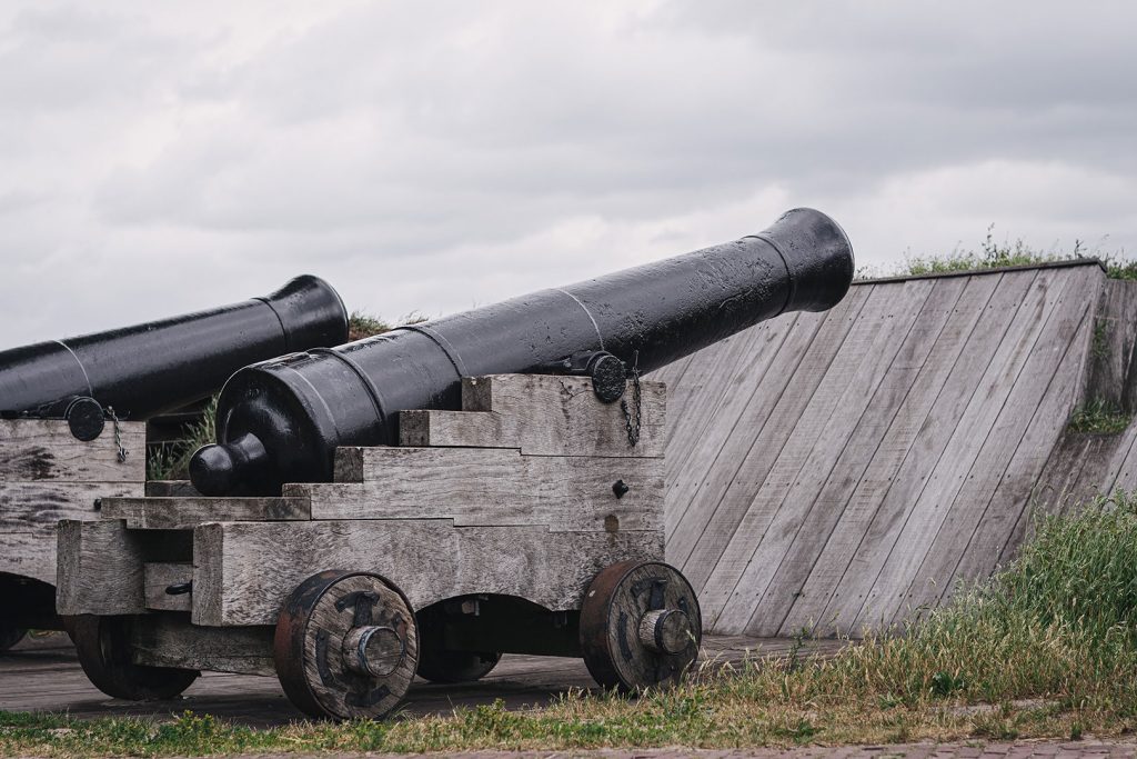 Kanone der Festung Bourtange