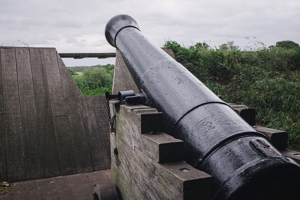 Kanone der Festung Bourtange