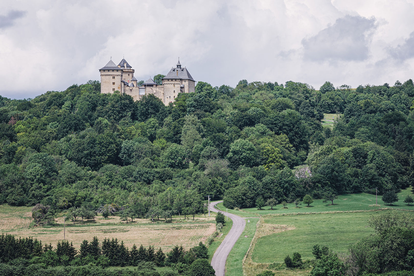 Burg Malbrouck in Frankreich