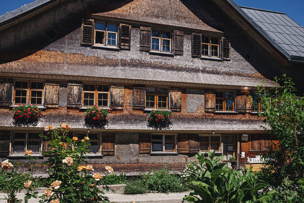 Altes Holzhaus in Scheffau