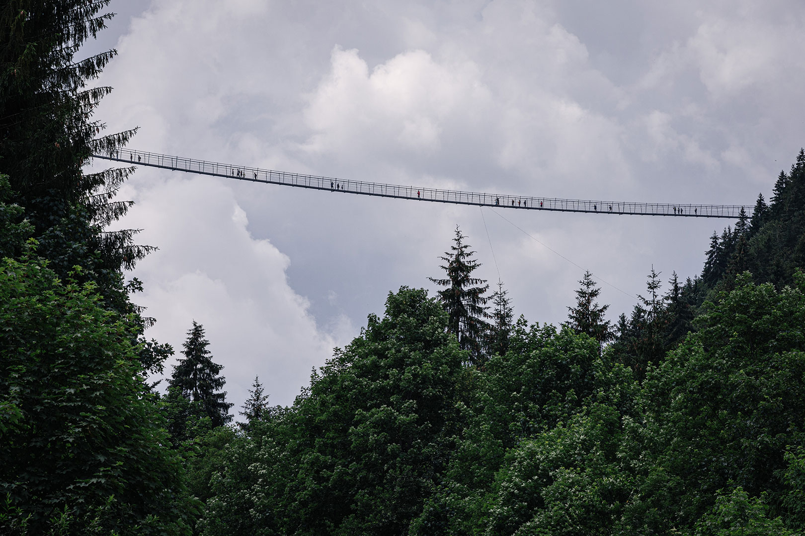 Die Highline 179 südlich von Reutte