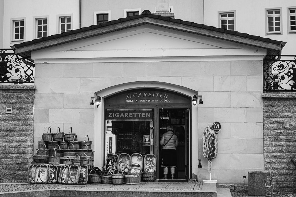 Kleines Verkaufshaus in Zgorzelec