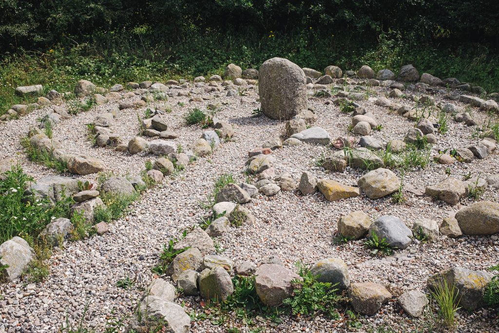 Steinlabyrinth in Großenbrode